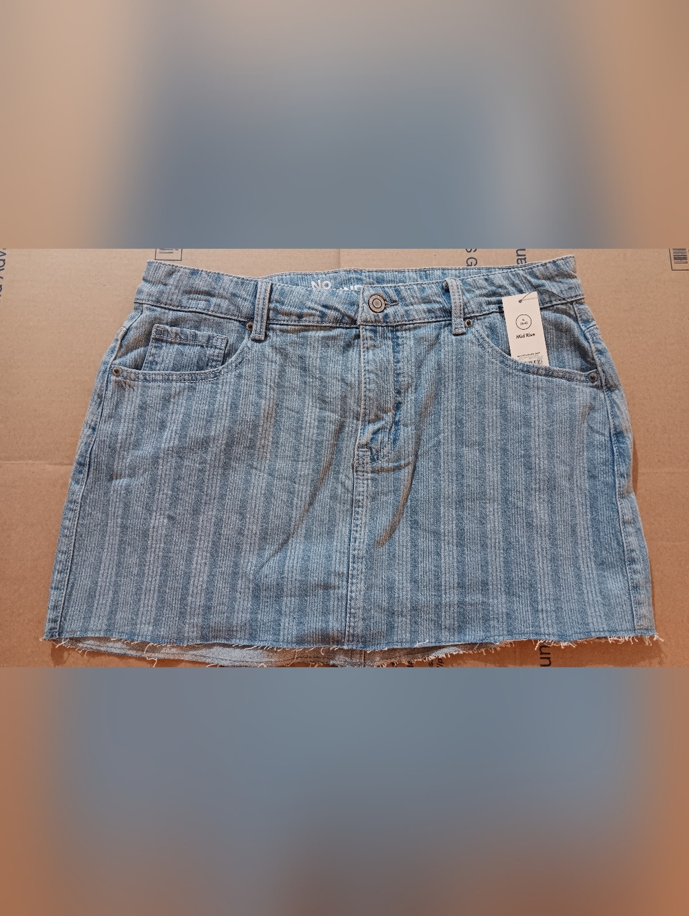 Denim Mini Skirt